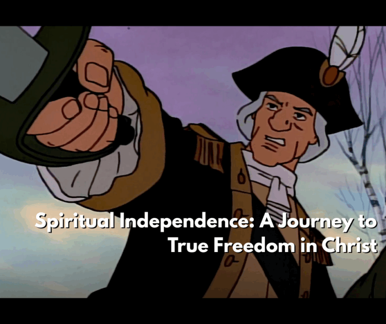 Spiritual Independence: A Journey to True Freedom in Christ